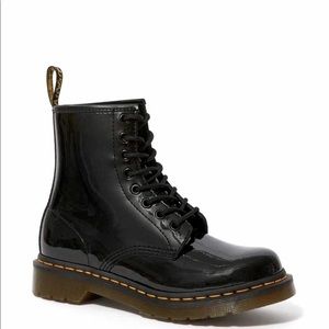 1460 women’s patent leather lace up Dr. Martens